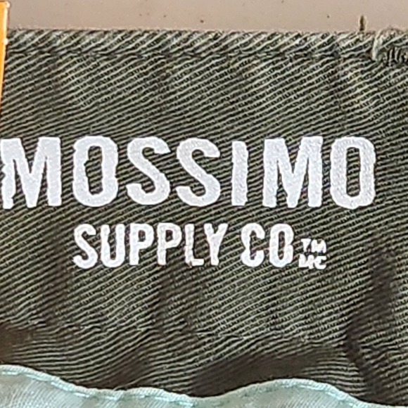 Mossimo Junior Pants 4 Solid Military Army Green Slim Skinny Fit Lowest Rise NWT - Picture 7 of 13